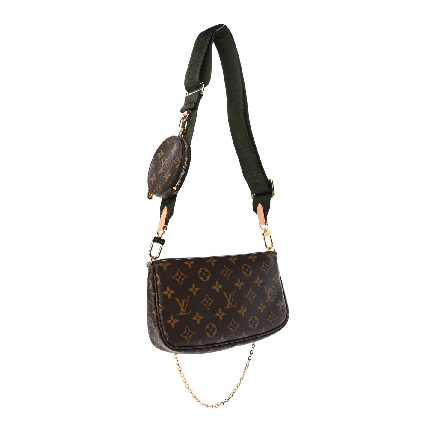 Monogram Multi Pochette Accessories Kaki