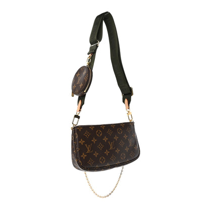 Louis Vuitton Monogram Multi Pochette Accessories Kaki 2 of 4
