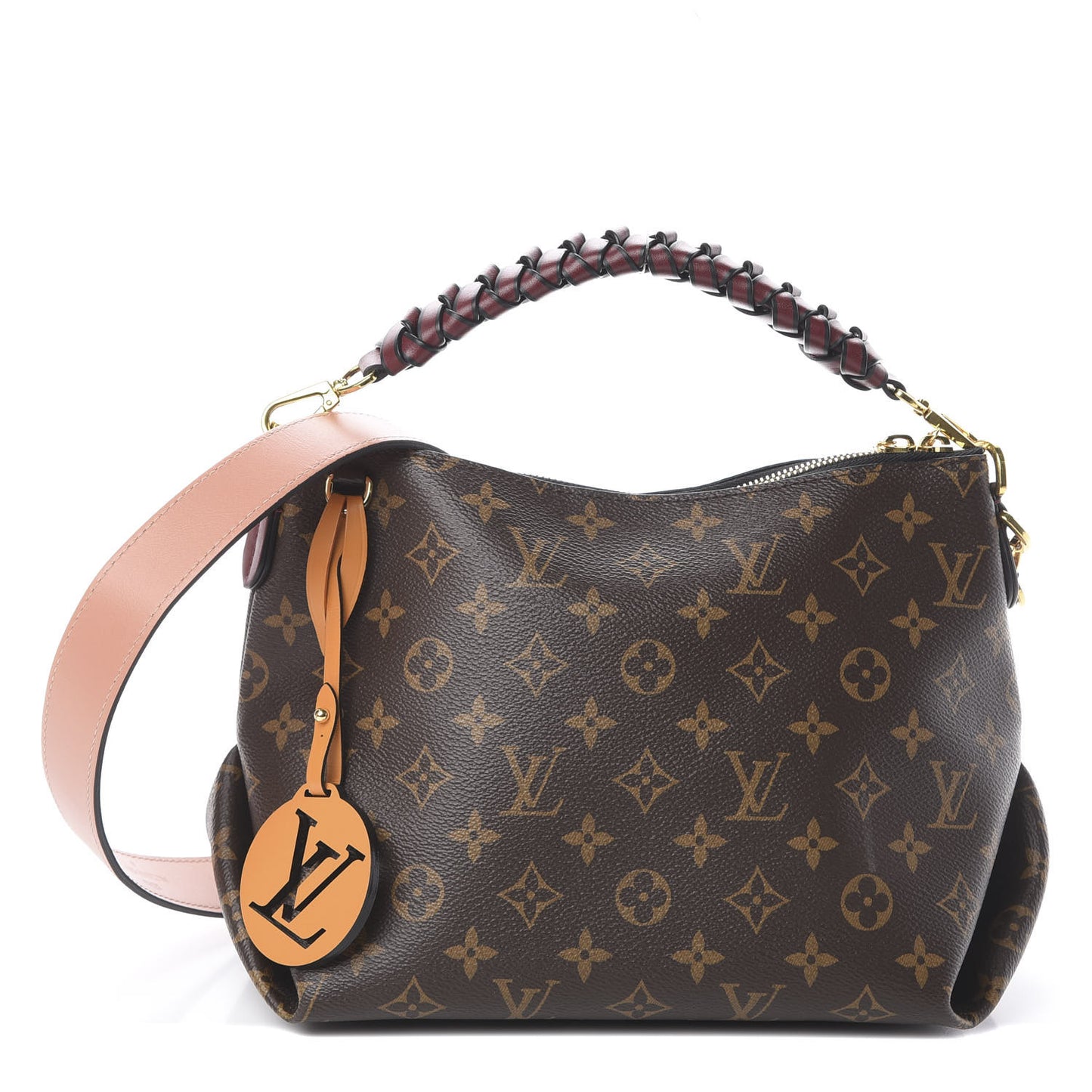 Monogram Beaubourg Hobo Mini Bordeaux Red Peach Safran Blue Jean Blue