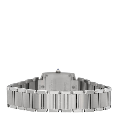 Cartier Stainless Steel 20mm Tank Francaise Quartz Watch 3 of 4