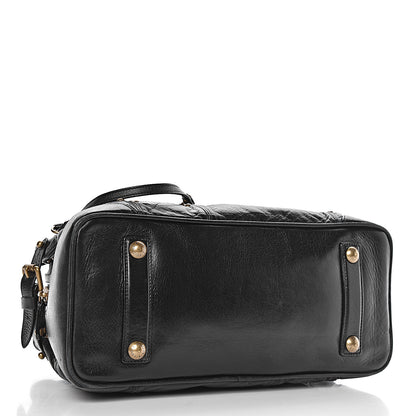 Louis Vuitton Lambskin Riveting Black 4 of 10