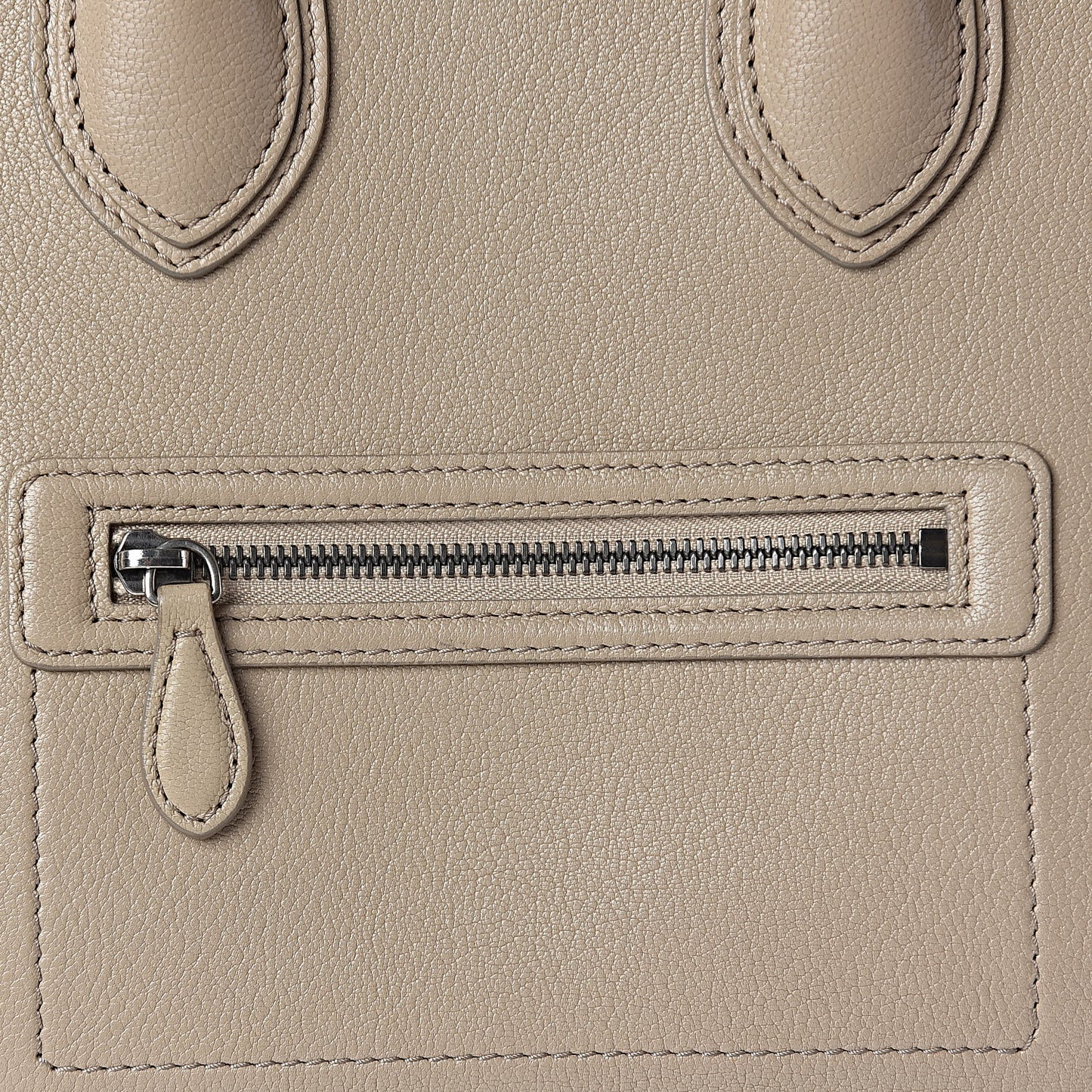 Goatskin Mini Luggage Sand