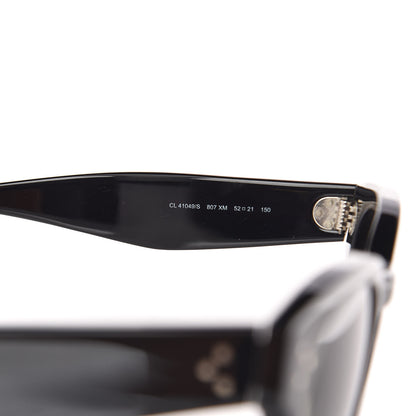 Celine Thin Preppy Sunglasses CL 41049/S Black 5 of 8