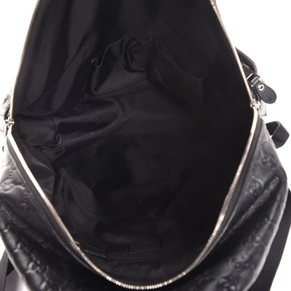 Gucci Guccissima Classic Backpack Black 5 of 7
