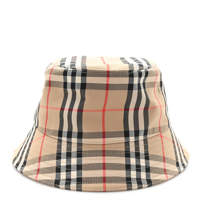Burberry Technical Cotton Vintage Check Bucket Hat L Archive Beige 3 of 8