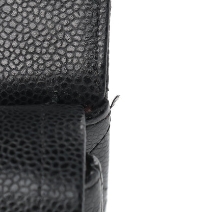 Chanel Caviar Quilted Medium Double Flap Black 11 of 15