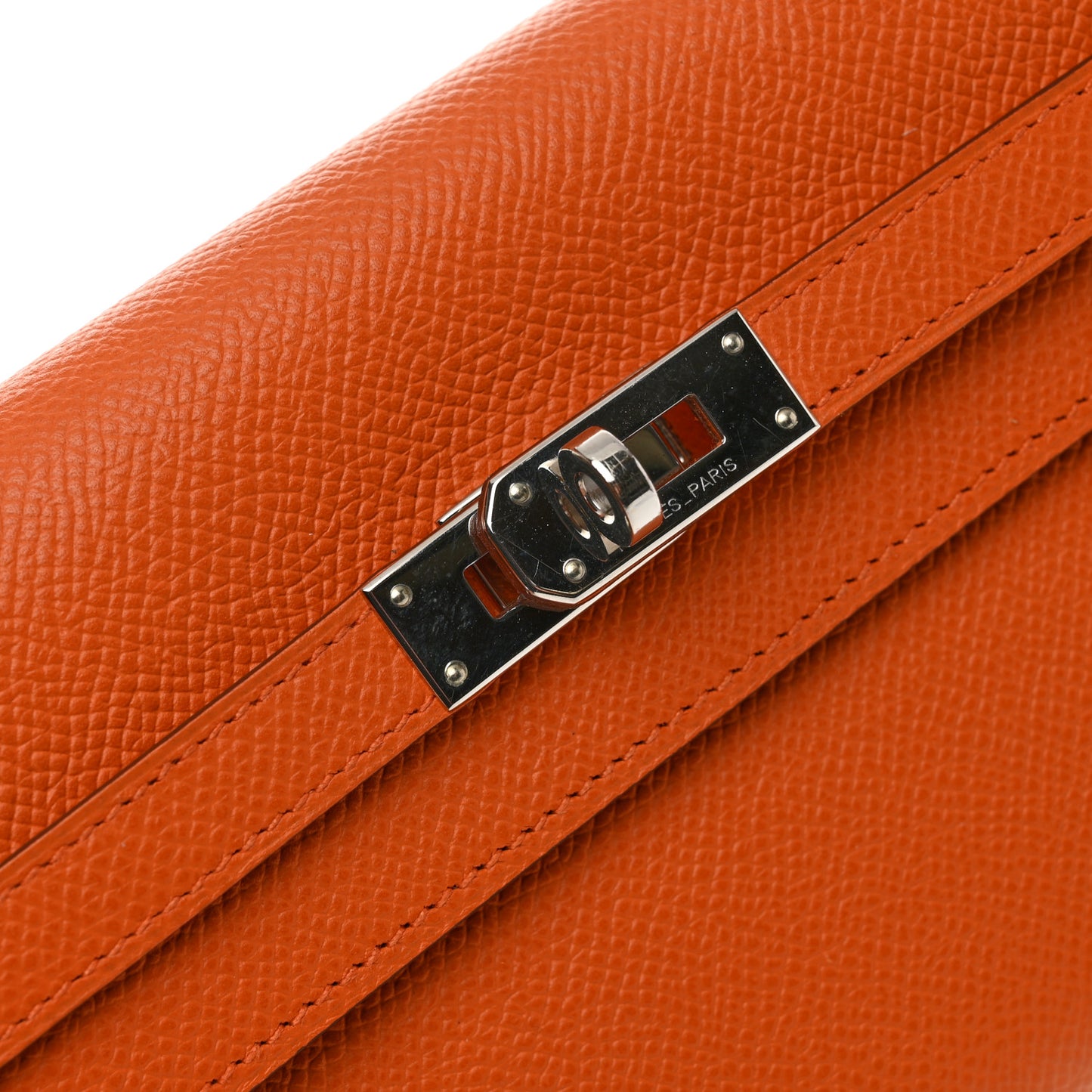 Epsom Kelly Longue Wallet Orange
