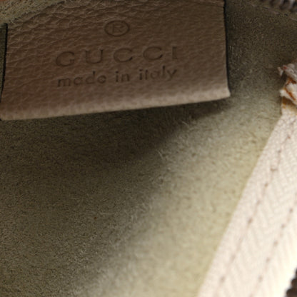 Gucci Pebbled Calfskin Large Logo Portfolio Clutch Ivory 9 of 9