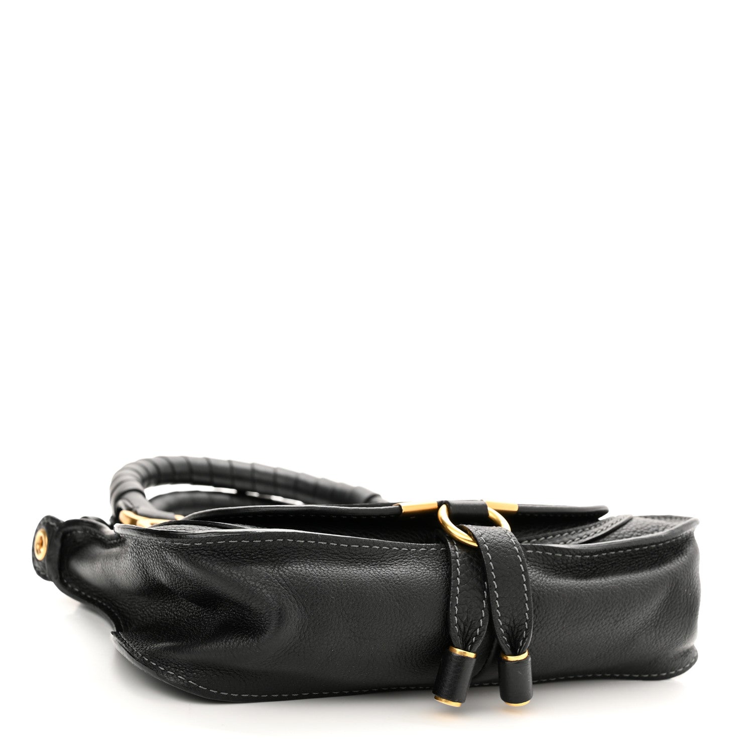 Chloe Calfskin Mini Marcie Satchel Black 3 of 9