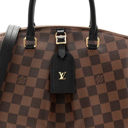 Louis Vuitton Damier Ebene Odeon Tote PM Black 7 of 9