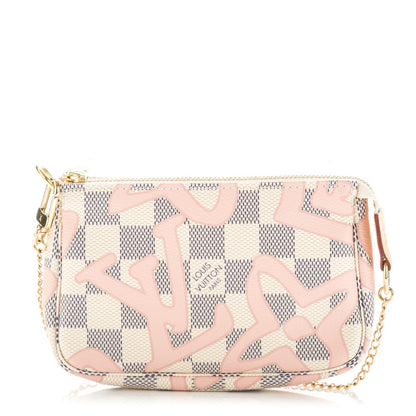 Louis Vuitton Damier Azur Tahitienne Mini Pochette Accessories 1 of 7