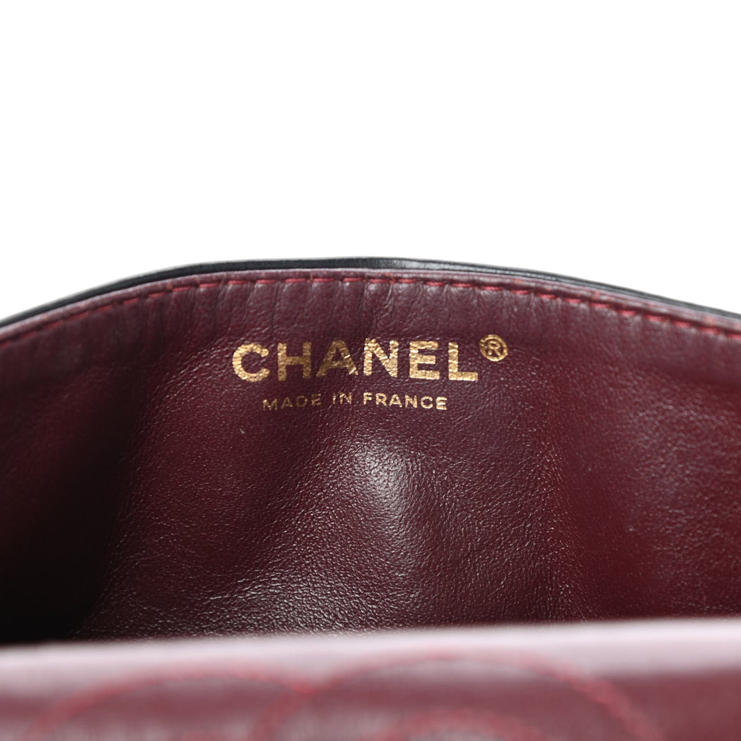 Aged Calfskin Quilted 2.55 Reissue 224 Flap Black