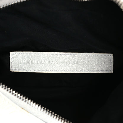 Balenciaga Agneau Arena Le Cagole Shoulder Bag XS Optic White 7 of 12