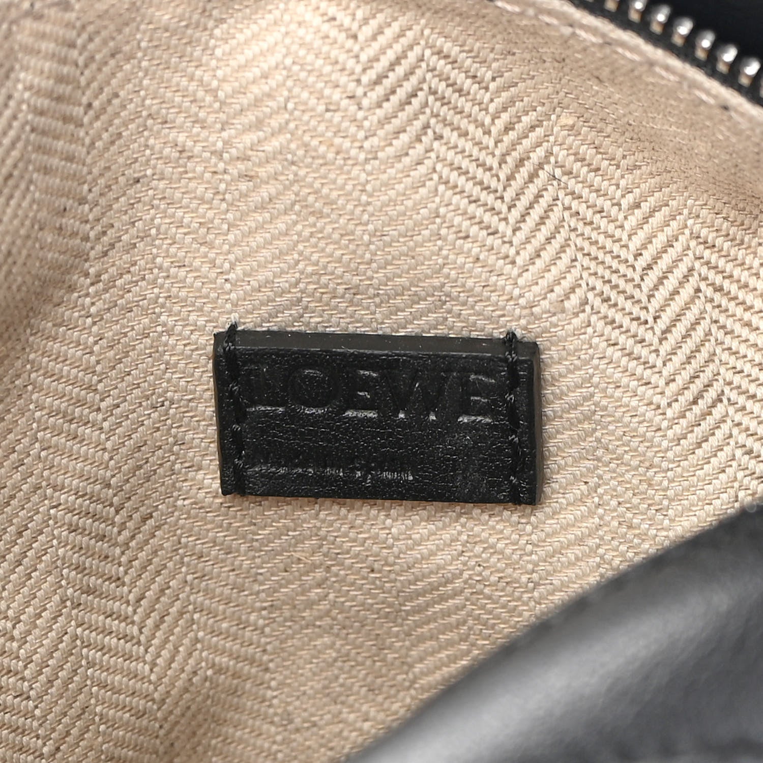 Loewe Calfskin Mini Puzzle Bag Black 5 of 9