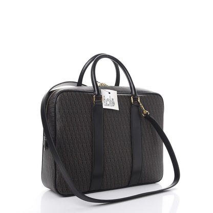 Saint Laurent Toile Classic Monogram Rodeo Briefcase Black 3 of 7