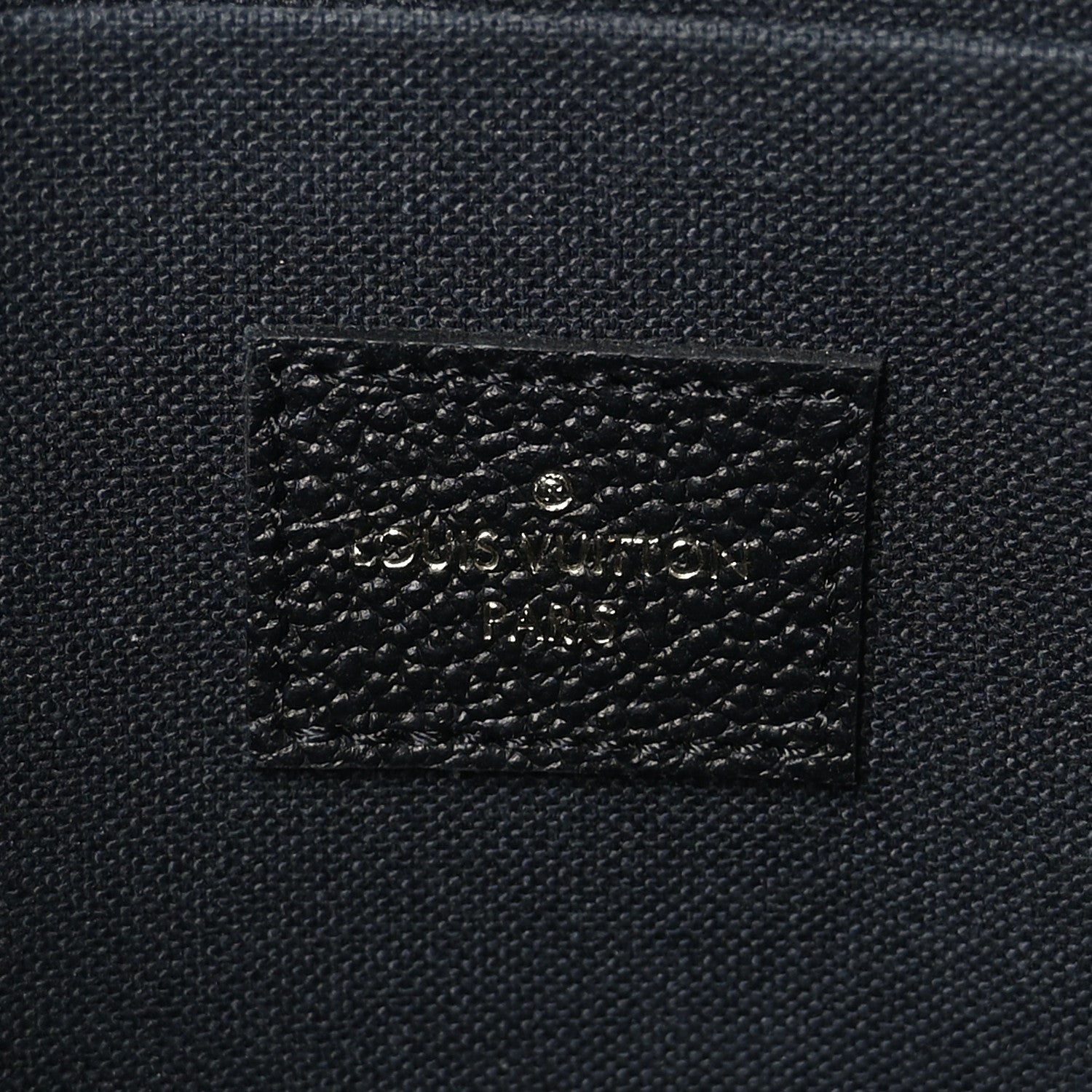 Louis Vuitton Empreinte Pochette Felicie Chain Wallet Black 6 of 9