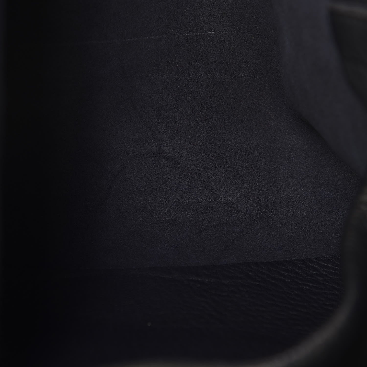 Prada Cervo Deerskin Shopper Tote Navy 12 of 16