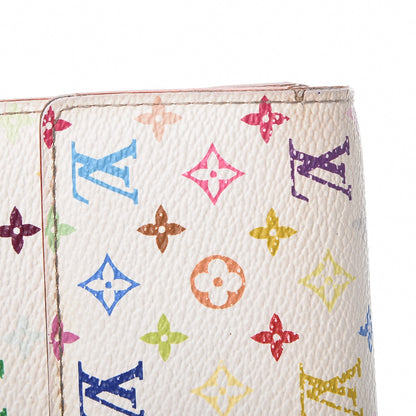 Louis Vuitton Monogram Multicolor Sarah Wallet White 17 of 21