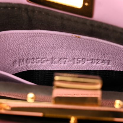 Fendi Shiny Nappa Micro Peekaboo Iconic Satchel Lavanda 7 of 10