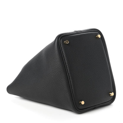 Hermes Taurillon Clemence Picotin Lock 18 PM Black 4 of 11