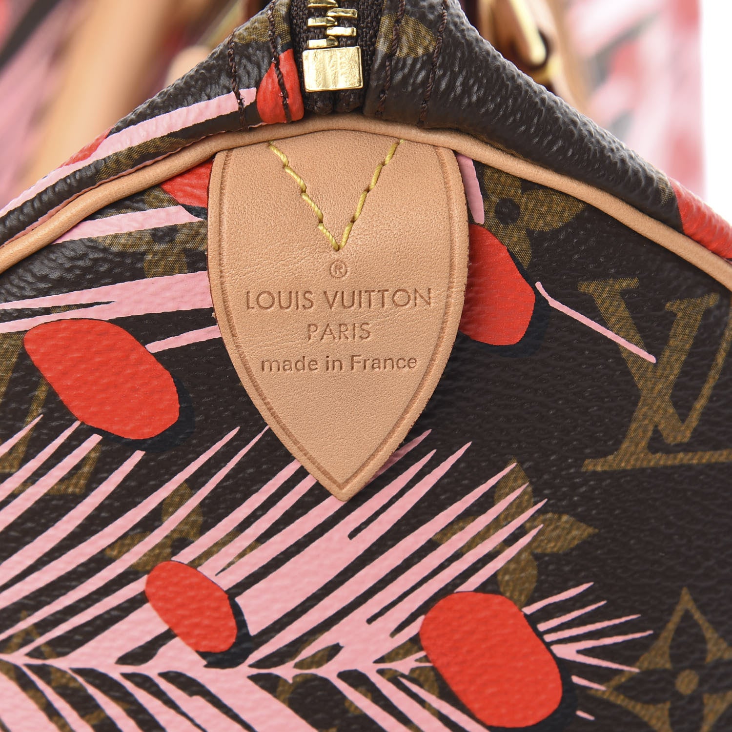 Louis Vuitton Monogram Jungle Dots Speedy 30 Sugar Pink Poppy 6 of 10
