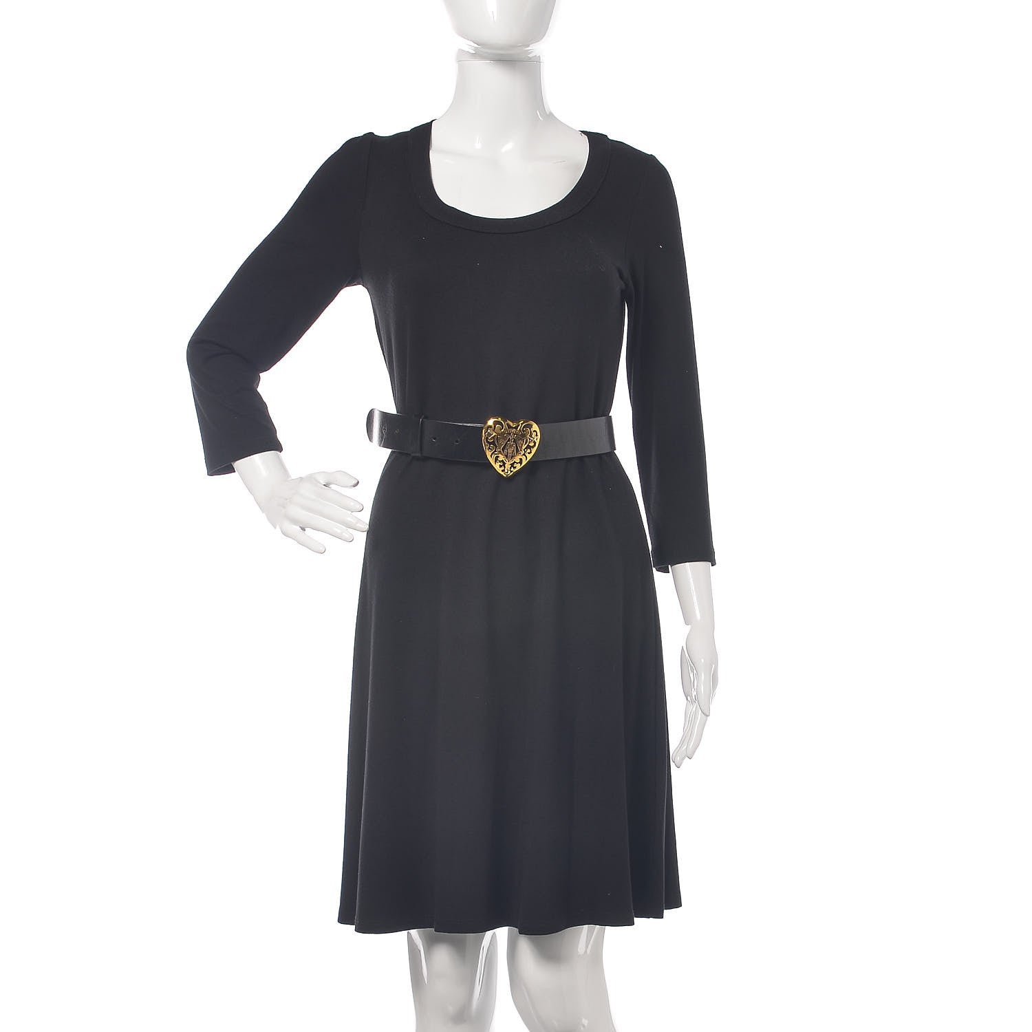 Gucci Calfskin Hysteria Belt 75 30 Black 2 of 7