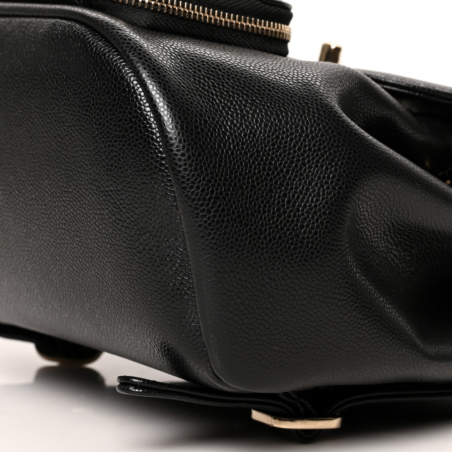 Caviar Quilted Mini Business Affinity Backpack Black