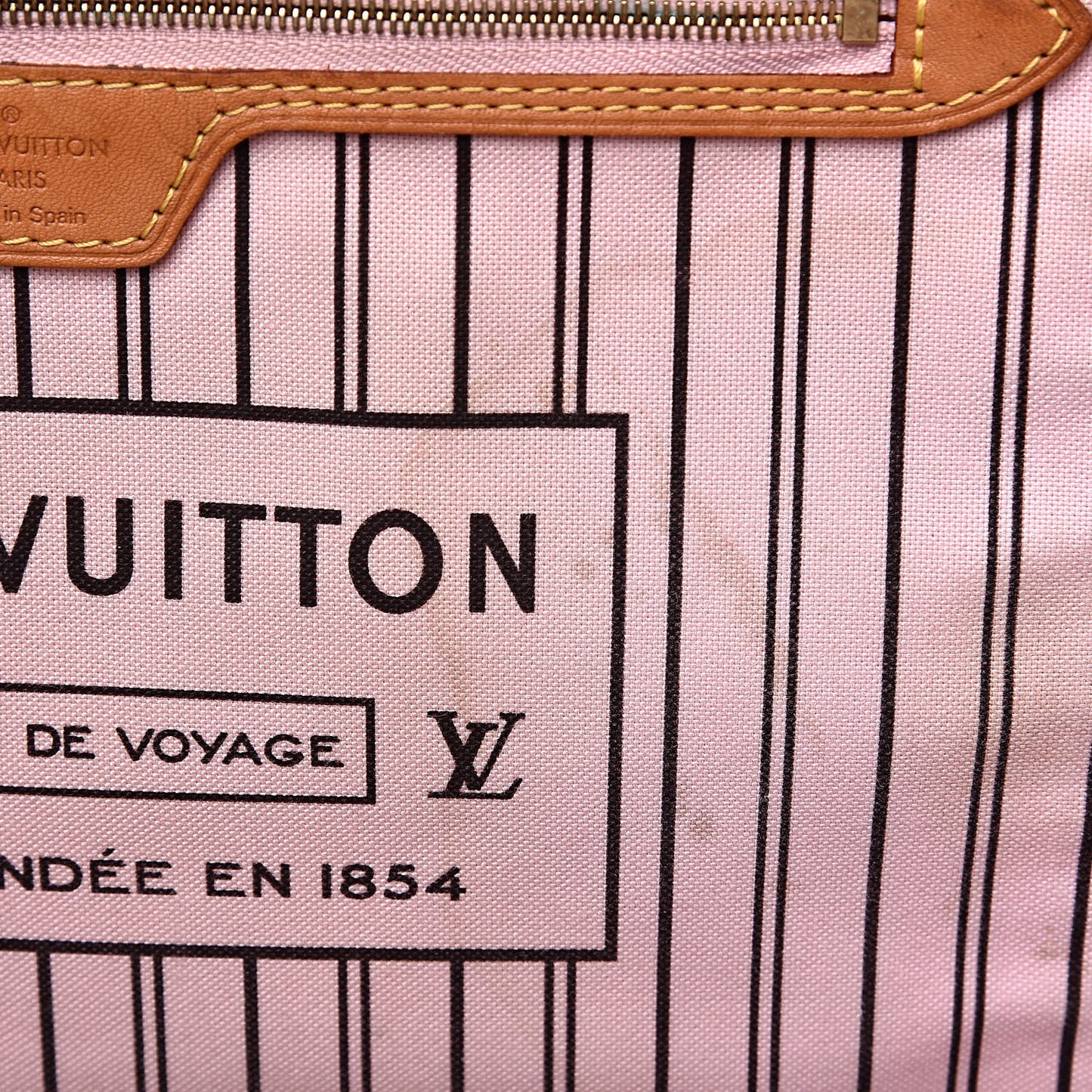 Monogram Neo Neverfull MM Rose Ballerine