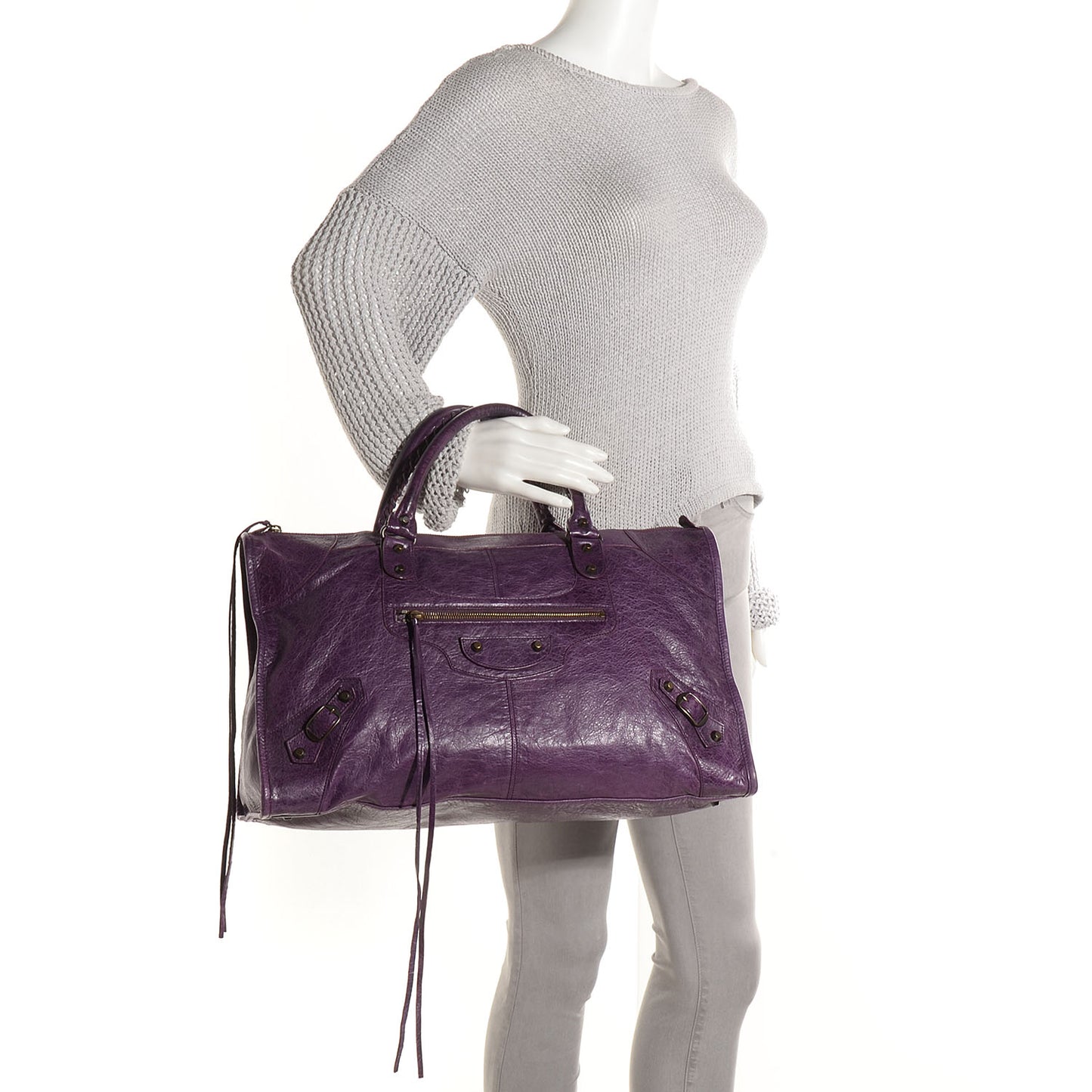 Agneau Classic Hardware Work Raisin