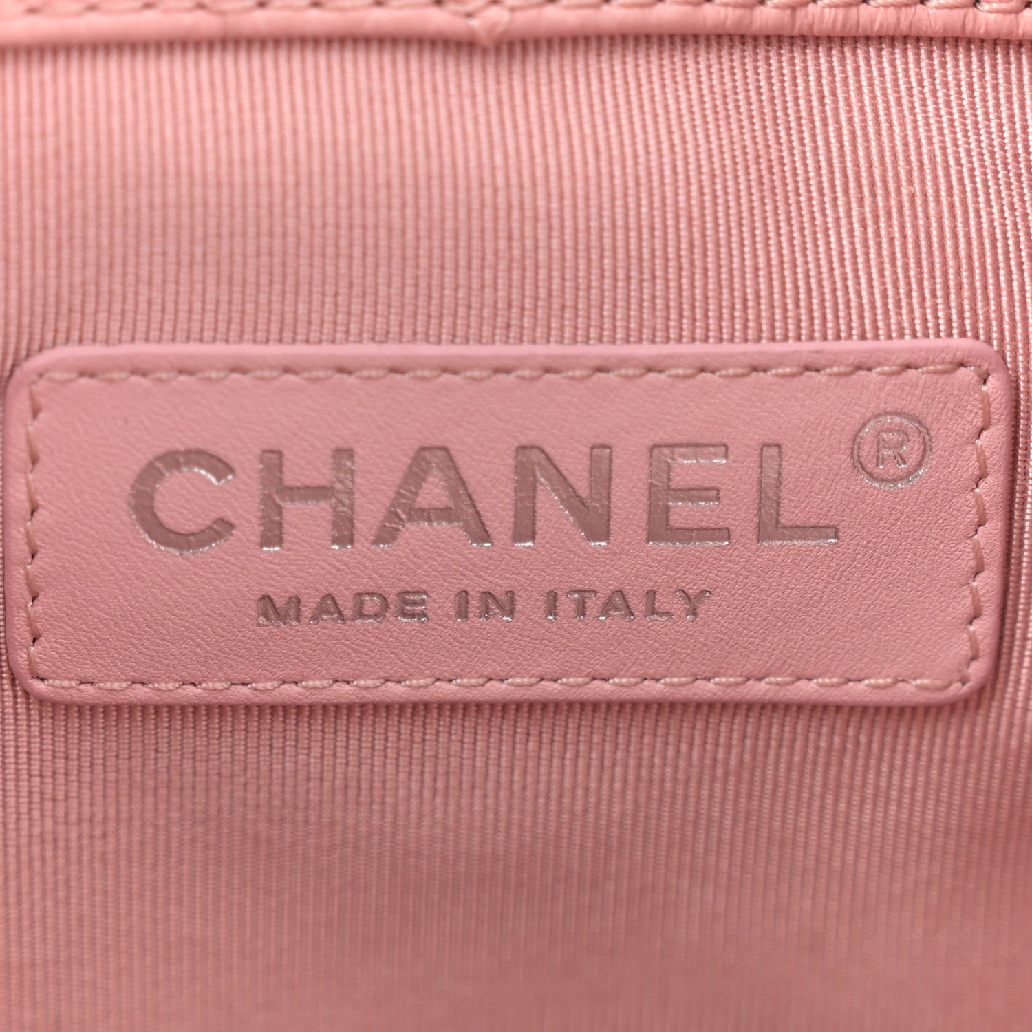 Chanel Aged Calfskin Quilted Gabrielle Backpack Light Pink 6 of 10