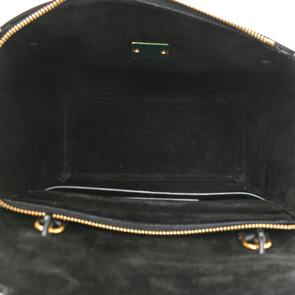 Celine Grained Calfskin Micro Belt Bag Black 4 of 9
