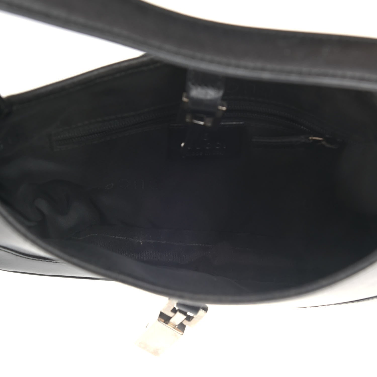 Gucci Calfskin Jackie O Hobo Black 4 of 8