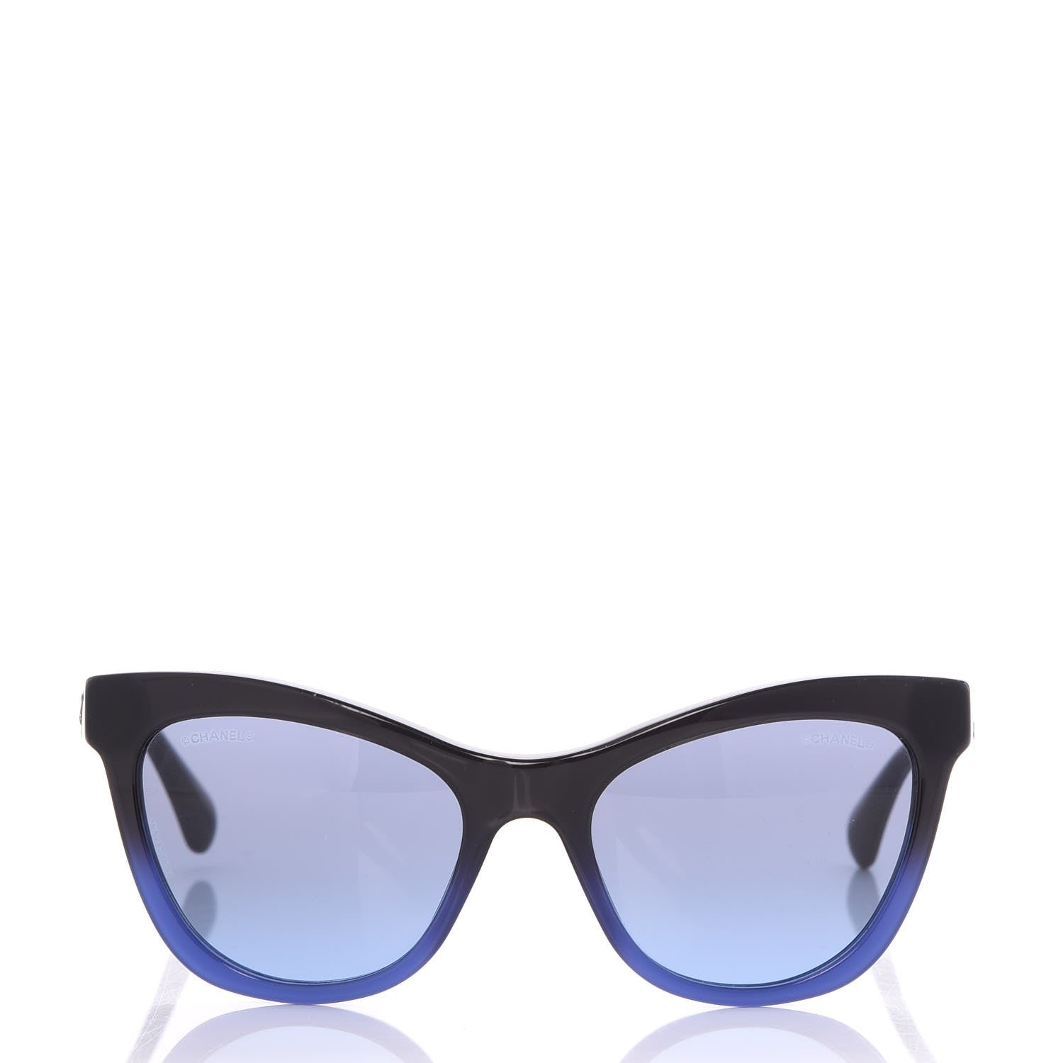 Chanel Acetate CC Cat Eye Summer Sunglasses 5350 Black 2 of 9