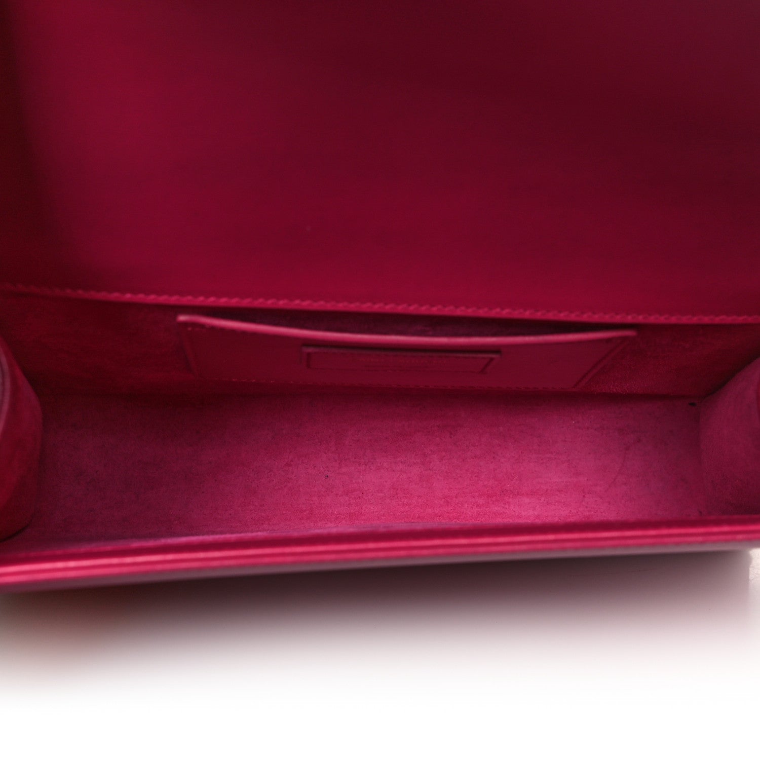 Saint Laurent Smooth Calfskin Medium Classic Monogram Kate Tassel Satchel Fuchsia 5 of 9