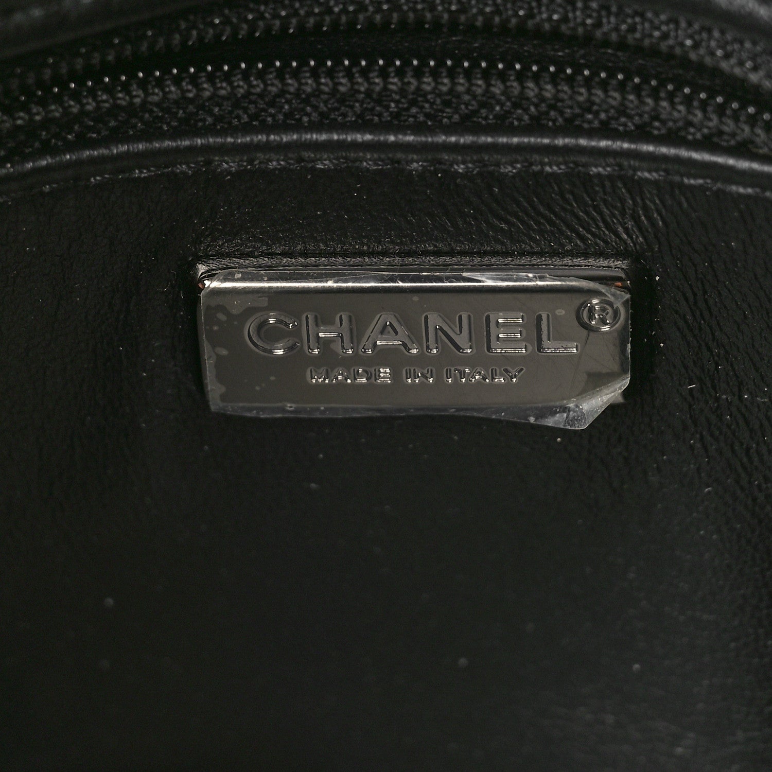 Chanel Sequin Lambskin Small Flap Black Silver 6 of 9