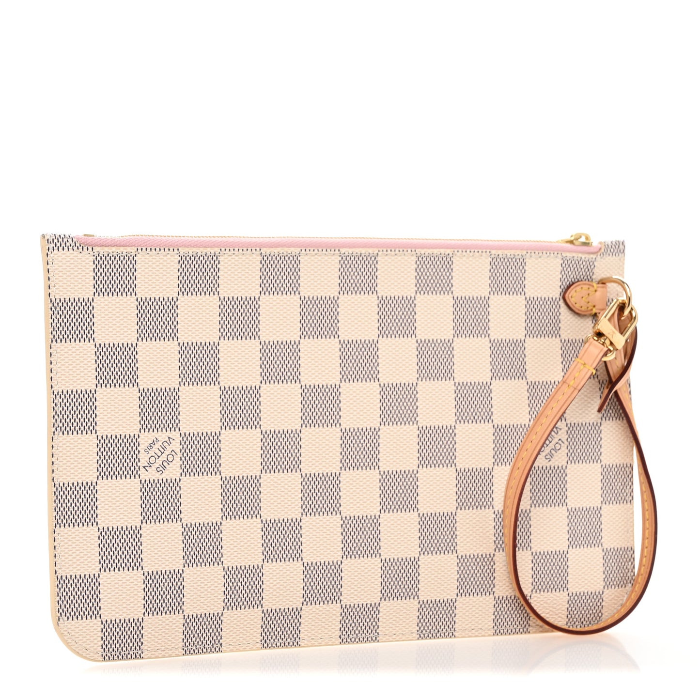 Damier Azur Neverfull MM GM Pochette Rose Ballerine