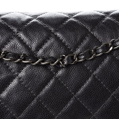 Chanel Iridescent Caviar Quilted Large Flap Grey 8 of 8