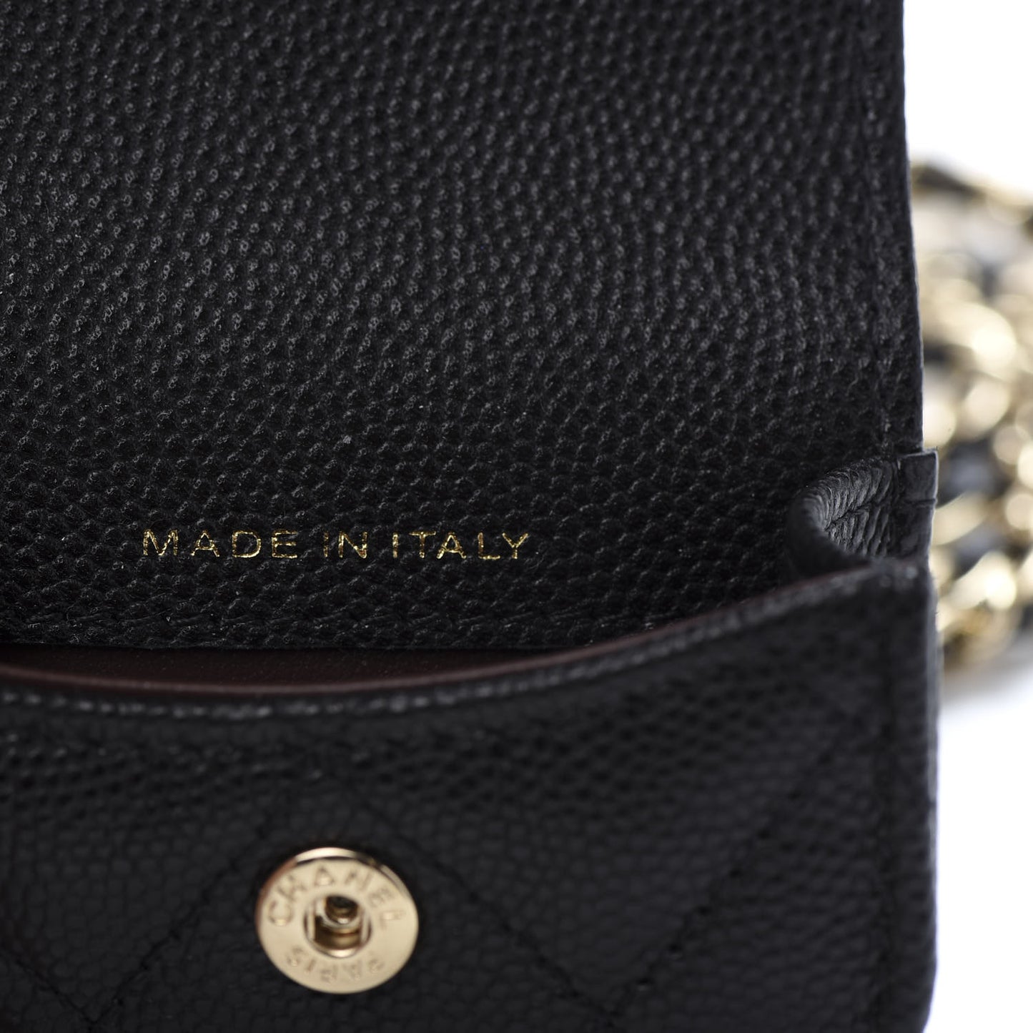 Caviar Quilted Airpods Pro Case Black