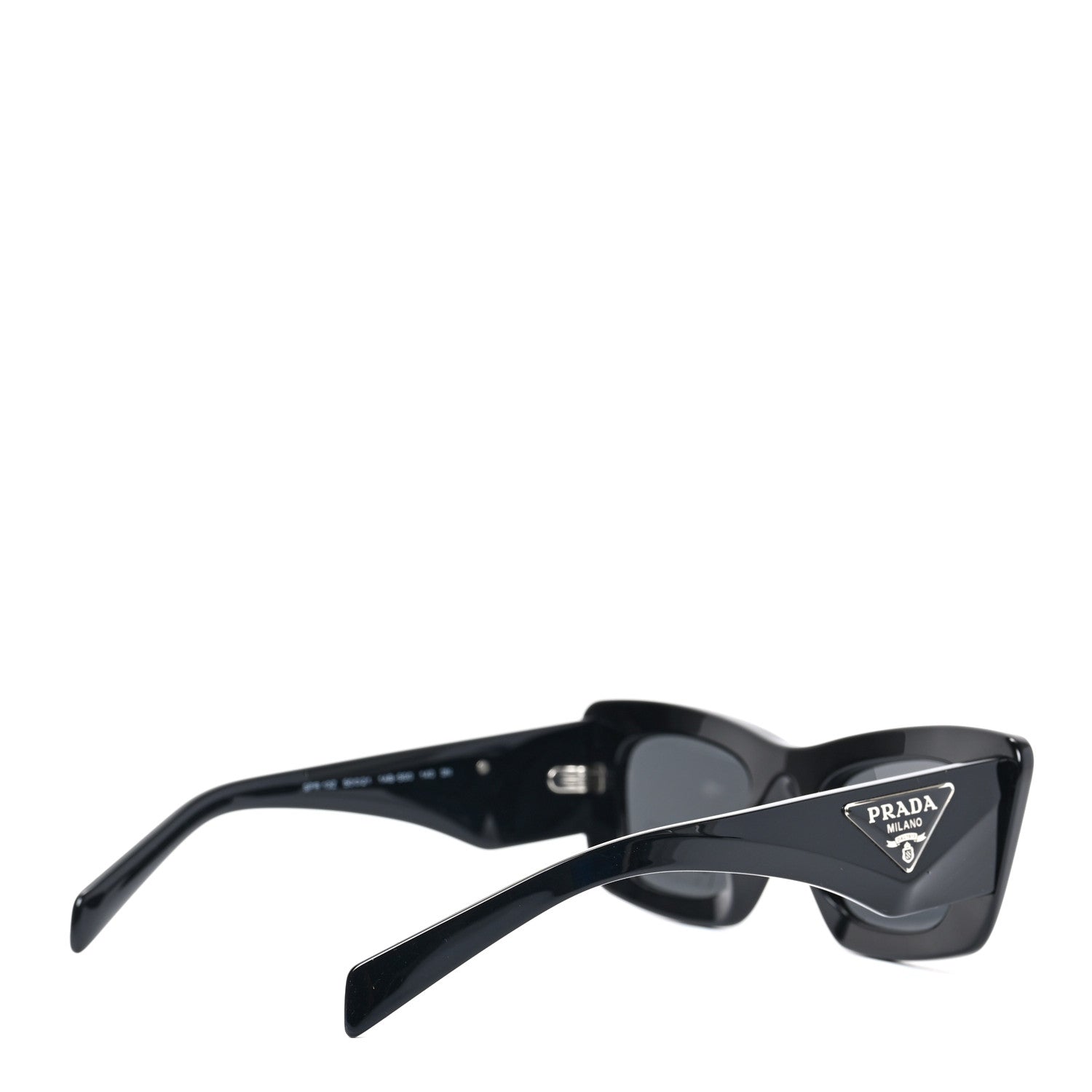 Prada Acetate Symbole Sunglasses SPR 13Z Black 4 of 6