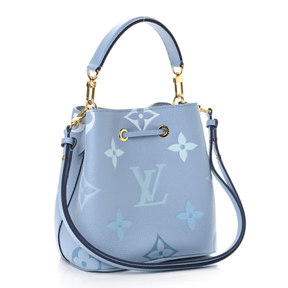 Louis Vuitton Empreinte Monogram Giant By The Pool Neonoe BB Summer Blue 3 of 11