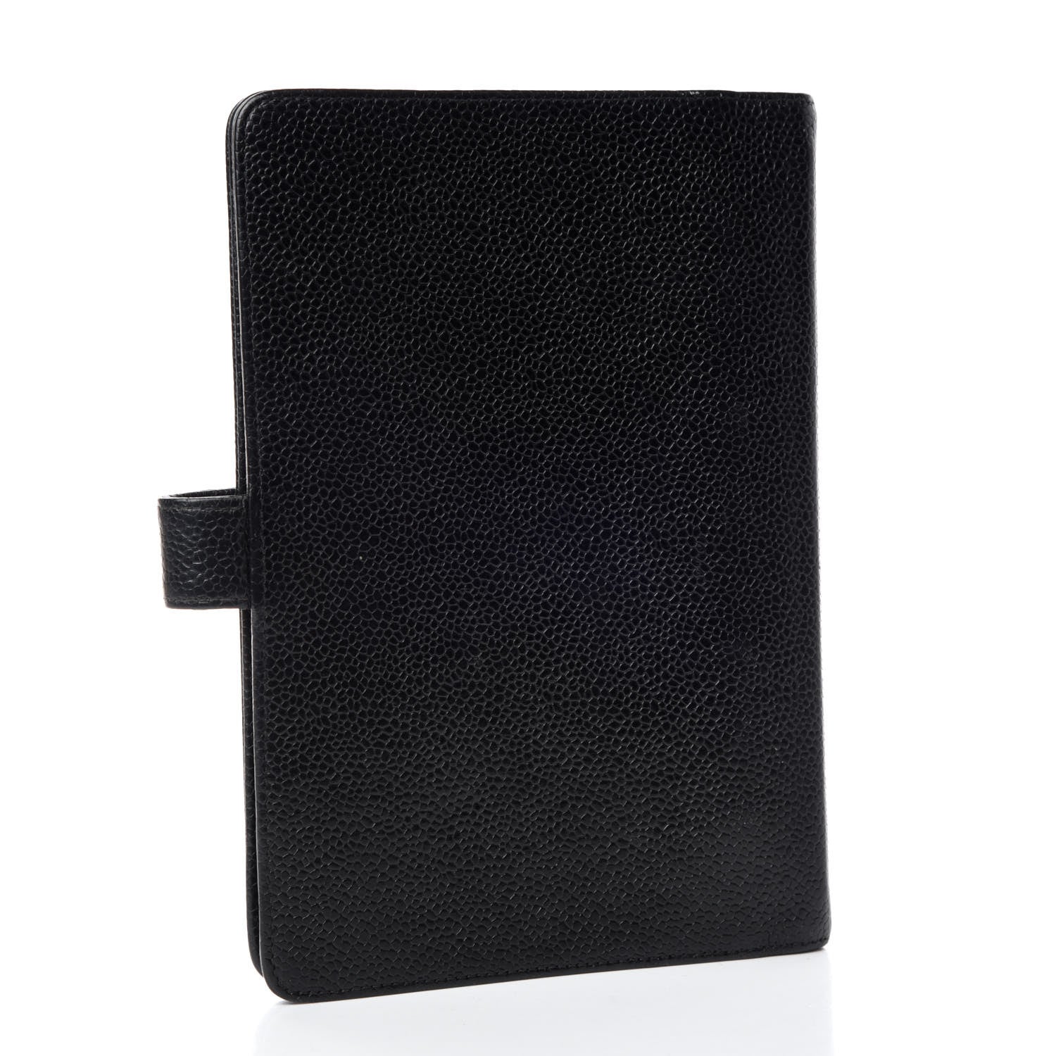 Chanel Caviar CC Medium Ring Agenda Planner Black 3 of 12