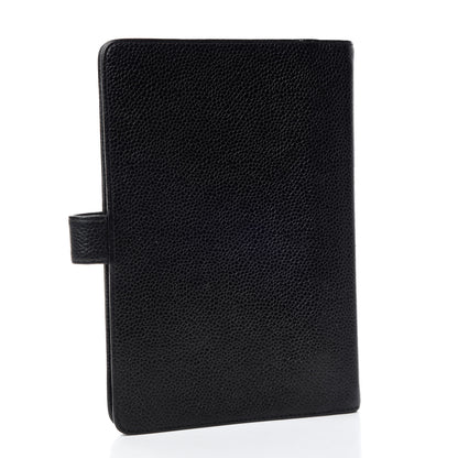 Chanel Caviar CC Medium Ring Agenda Planner Black 3 of 12