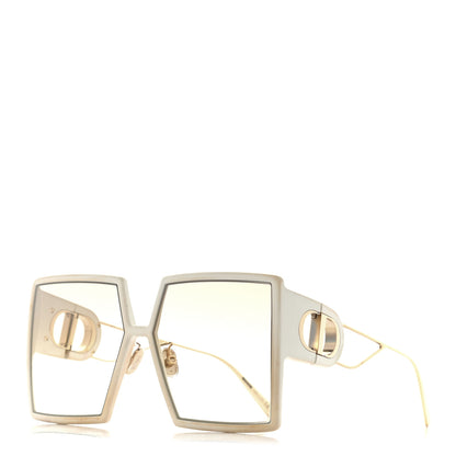 Christian Dior Square 30 Montaigne Sunglasses White 1 of 8