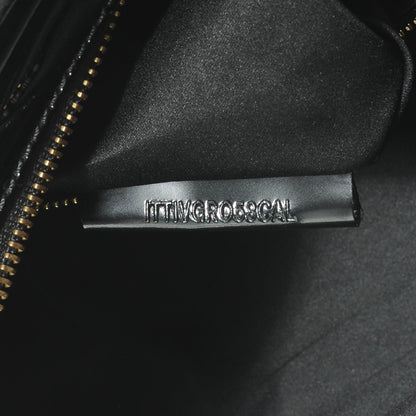 Burberry Patent Quilted Mini Manor Tote Black 8 of 8