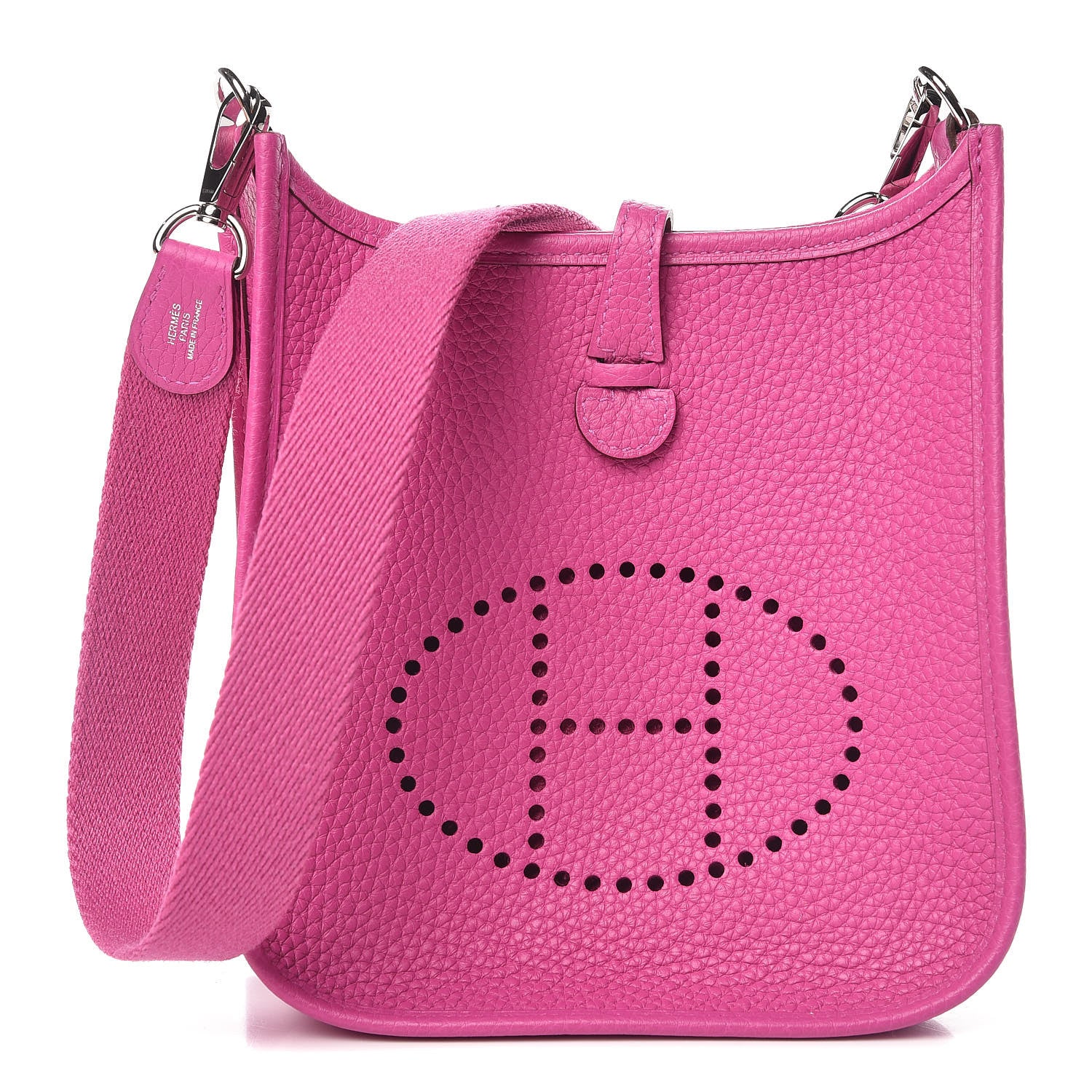 Hermes Taurillon Clemence Amazone Evelyne TPM Magnolia 1 of 11
