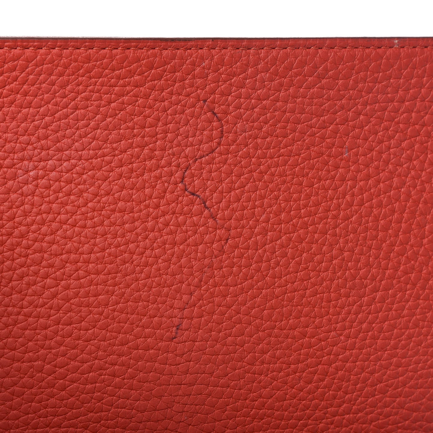 Taurillon Clemence Bi-Color Jypsiere 31 Gold Rouge Casaque