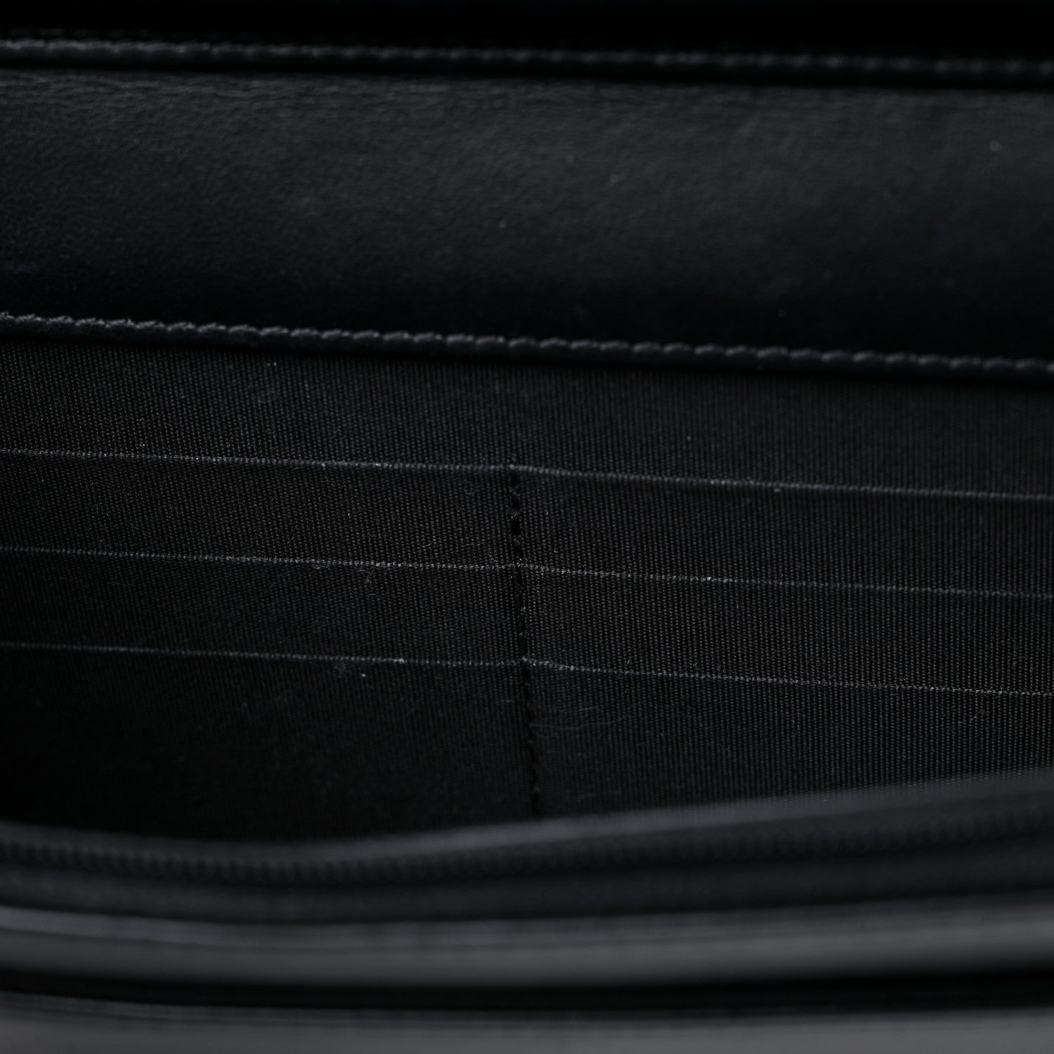 Chanel Caviar Quilted Boy Wallet On Chain WOC Black 11 of 14