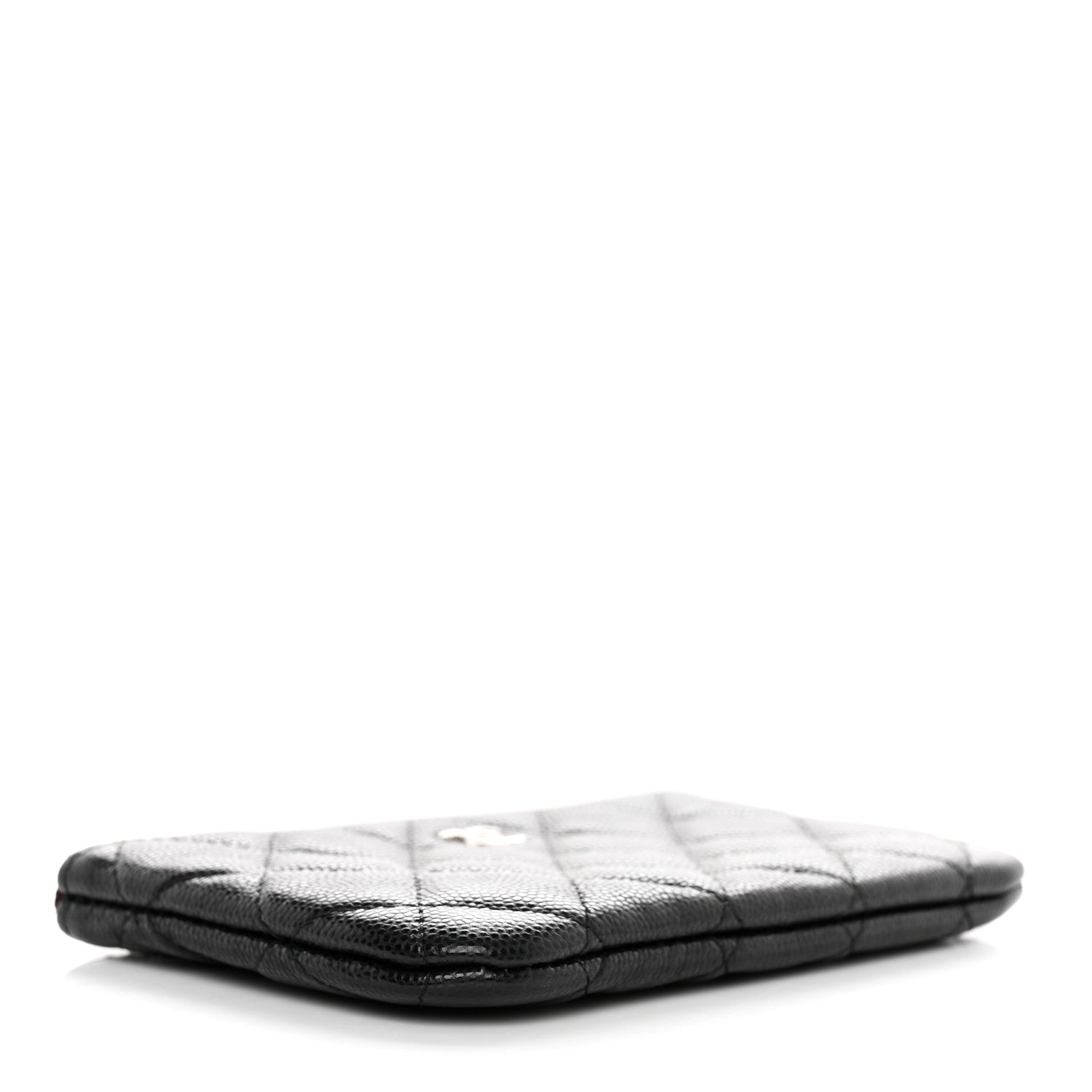 Chanel Caviar Quilted Small Cosmetic Case Black 4 of 8