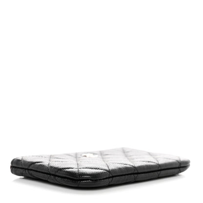 Chanel Caviar Quilted Small Cosmetic Case Black 4 of 8