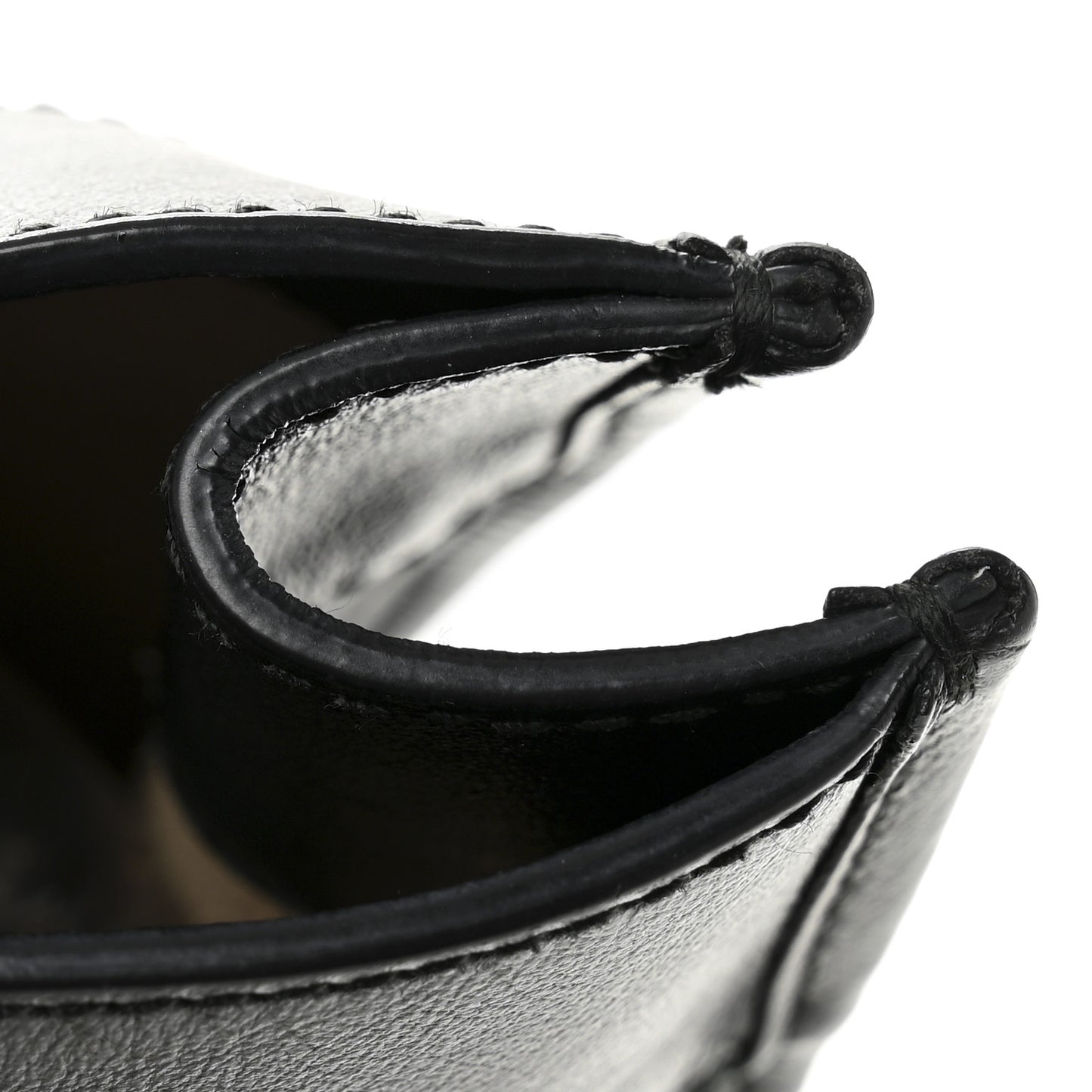 Calfskin Large Rajah Chain Tote Black
